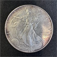 1993- 1 oz American Silver Eagle