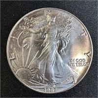 1987 American Silver Eagle Uncirculated