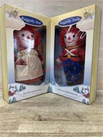 Raggedy Ann and Andy new in box