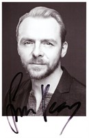 Mission Impossible Simon Pegg signed photo