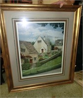 "The garden" Tom Caldwell 1238/1250 signed print