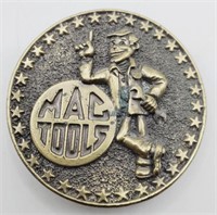 (NO) Mac Tools Belt Buckle (2-1/2" diameter)