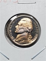 Toned 1987-S Proof Jefferson Nickel