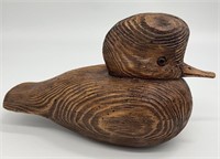 Carved Duck Decoy