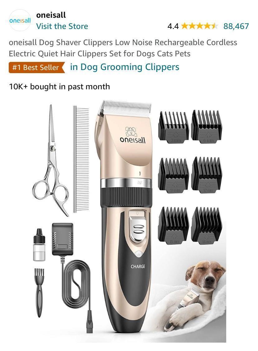 oneisall Dog Shaver Clippers