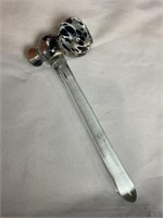 Hand Blown Art Glass Gavel Hammer