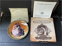 Norman Rockwell, a couples commitment plate