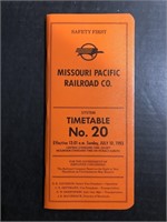 JULY 10, 1983 MOPAC SYSTEM TIMETABLE NO. 20