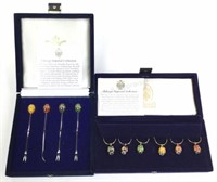 (2pc) Faberge Imperial Collection Olive Fork Set