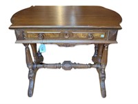 19thC Antique Victorian Walnut Writing Desk