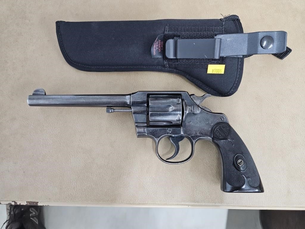 Colt army special 38 cal with holster