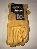 Heavy Duty Grain Cowhide Extra Wear Palm Leather W