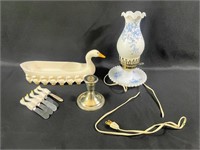 Lamp Shades, Lantern oil, Duck Butter set