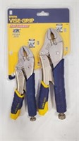 NEW Irwin Vise-Grip Fast Release 2pc Set P13C