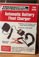 Automatic battery float charger NIB