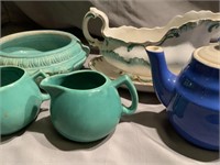 VTG MCCOY POTTERY w/ CREAMER/SUGAR TEAPOT