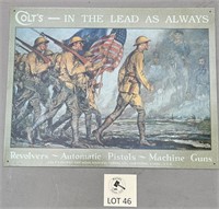 COLT - In The Lead As Always - Metal Sign