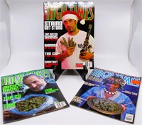 Lot of 3 High Times Magazines