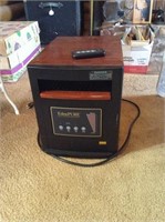 Remote controlled electric heater