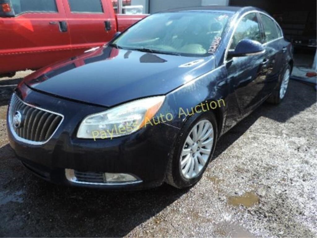 2012 Buick Regal 2G4GR5EK9C9134765 Blue