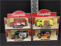 Group of Campbells Diecast Cars NIP