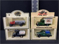 Group of Days Gone By Gas & Oil Diecast Cars NIP