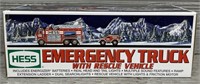 Hess Emergency Truck w/ Rescue Vehicle