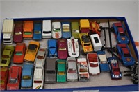 Vintage Toy Cars. England, France and Some Modern
