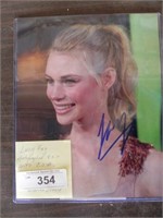 Lucy Fry autographed 8x10 with COA