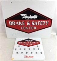 Raybestos Brake And Safety Center Sign & Key Rack