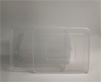 Clear Plastic Container with lid