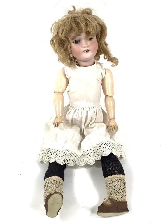 Special German Doll, Bisque Head Composition Body