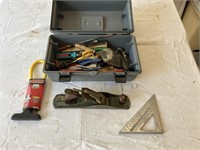 Tool Box w/Tools Craftsman Plane