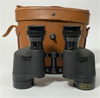 WW2 US 6x30 Coated Optical Binoculars & Case