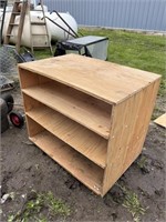 4 Tier Plywood Shelf
