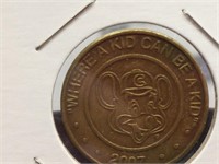 Chuck e cheese token