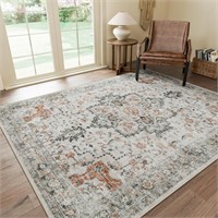 GENIMO 8x10 Area Rugs for Living Room  Machine