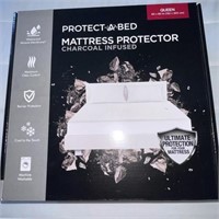 New Mattress Cover Queen CharcoaI Protect a Bed