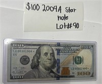 LOT#90) 2009A $100 STAR NOTE