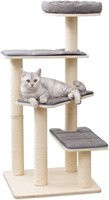 AGILE 40" Premium Plywood Kitten Cat Tree Tower w