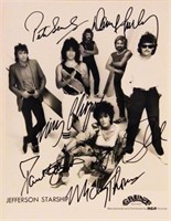 Jefferson Starship signed promo photo