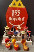 2 Sets Happy Meal Toys & $1.99 Sign