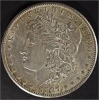 1897-S MORGAN DOLLAR AU/BU