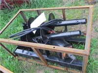 Skid Steer Hydraulic Auger w/ (6", 12", 14" bits)