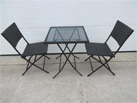 PATIO TABLE W/ 2 CHAIRS
