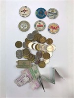 Collection Of Assorted Tokens