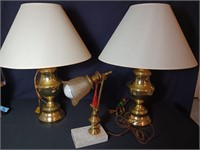 Brass Colored Lamps