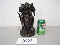 Triple Goddess Resin Figurine / Statue