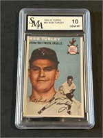 1954 SI Topps #100 Bob Turley SMA 10 GEM MINT