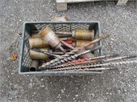 Box of Assorted Drill Bits